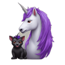 Unicorn and Tasmanian Devil